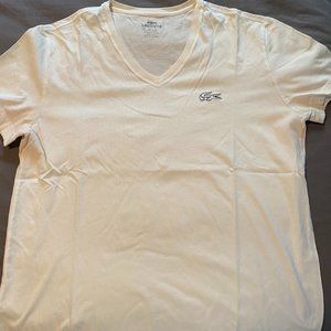 Lacoste v-neck t-shirt size 5 (medium-large)